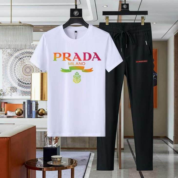 Picture of Prada Shirt Pant Suits _SKUPradaM-4XL11Ln1724424